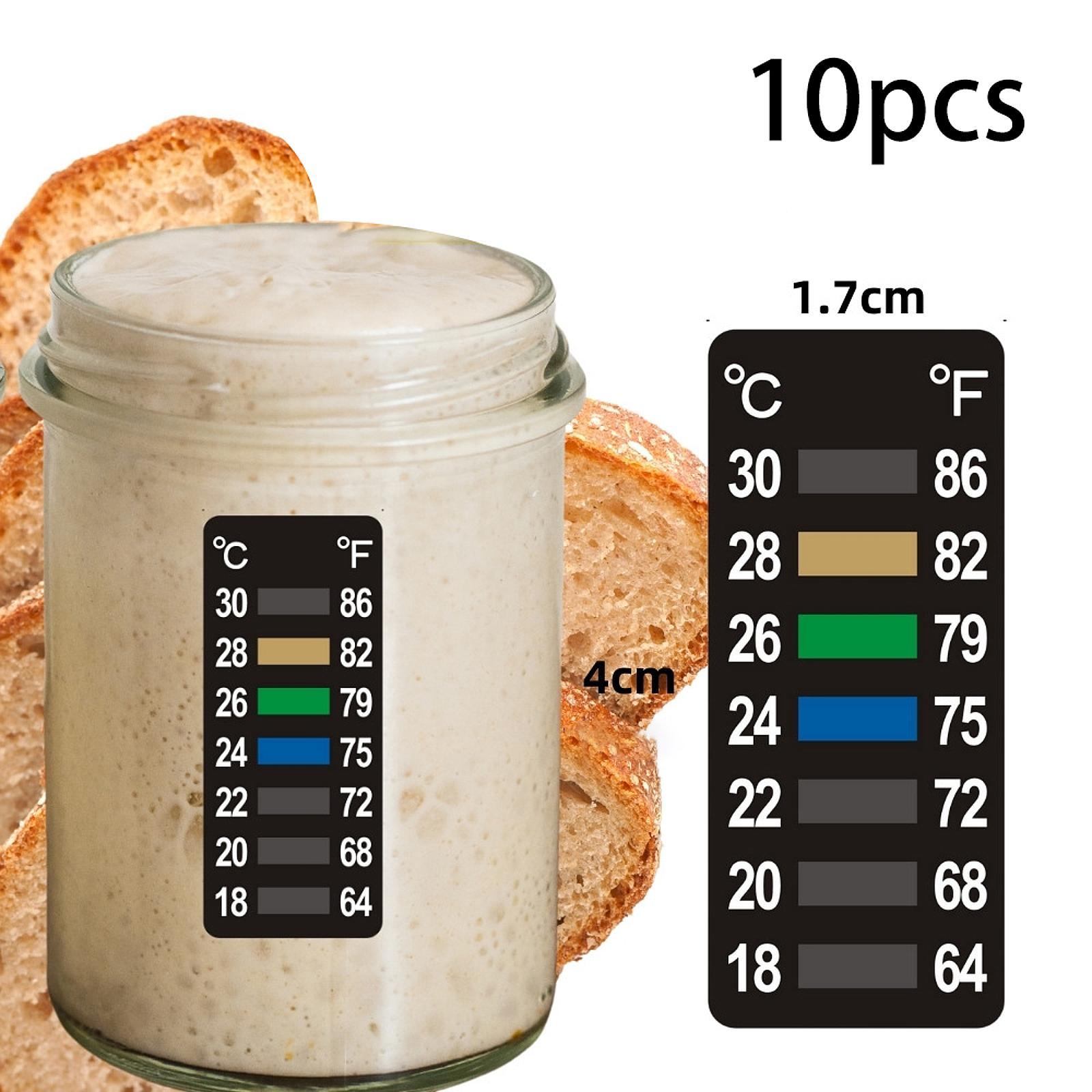 แถบวัดอุณหภูมิ 10 ชิ้น สำหรับก - Temperature Strip Thermometer บทวิจารณ์และราคา