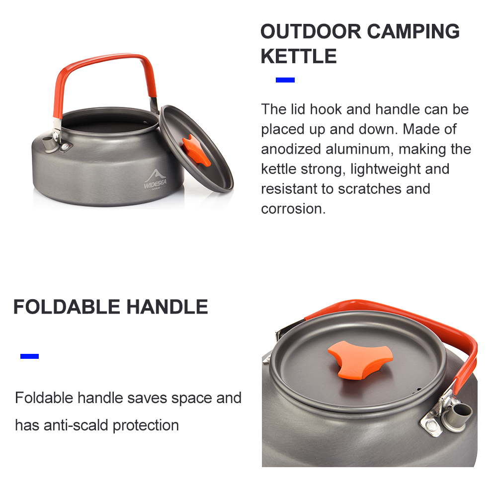Widesea 1.1L 2L1.5L Camping กา - Coffee Equipment And Supplies บทวิจารณ์และราคา