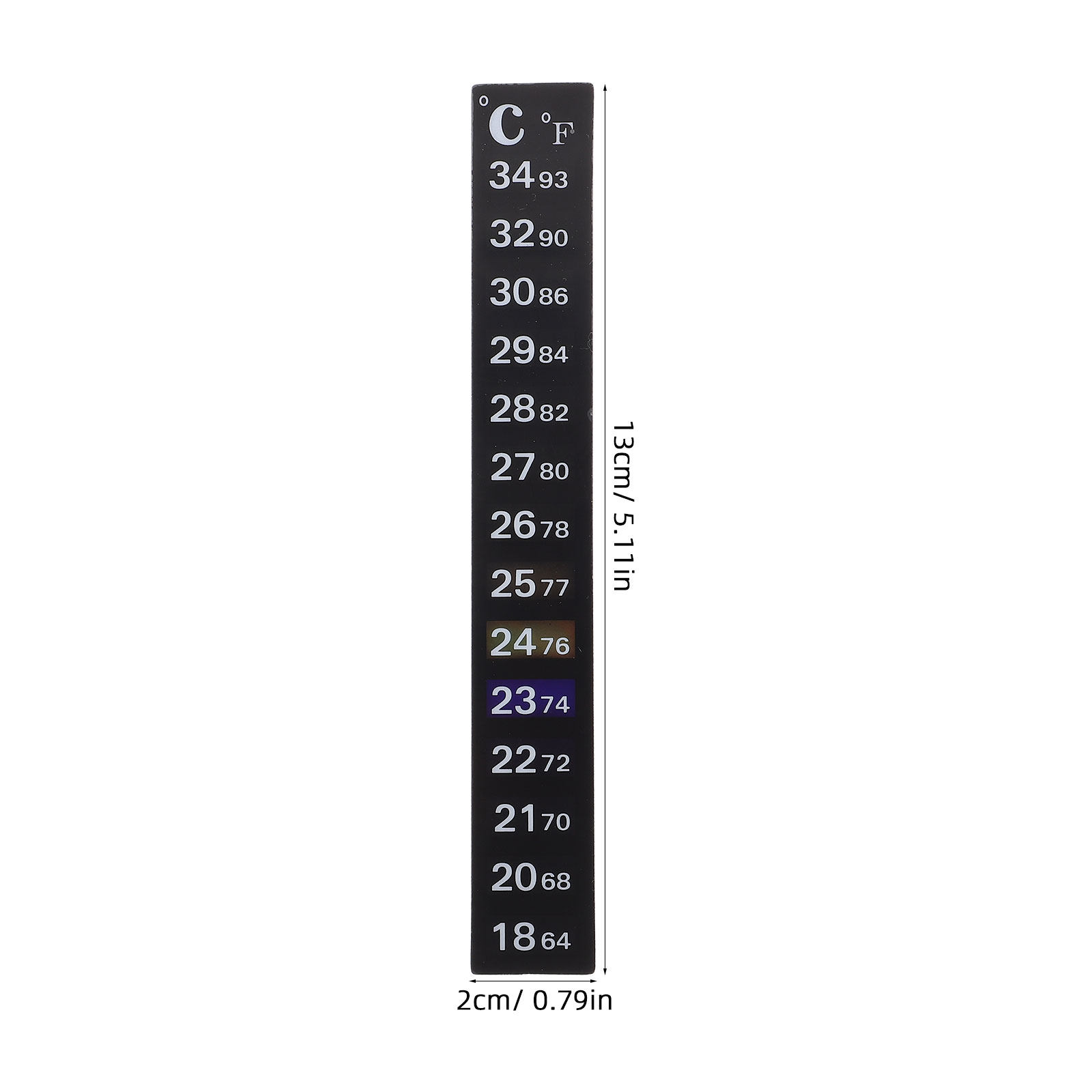 เทอร์โมมิเตอร์แบบสติ๊กสำหรับตู - Temperature Strip Thermometer บทวิจารณ์และราคา