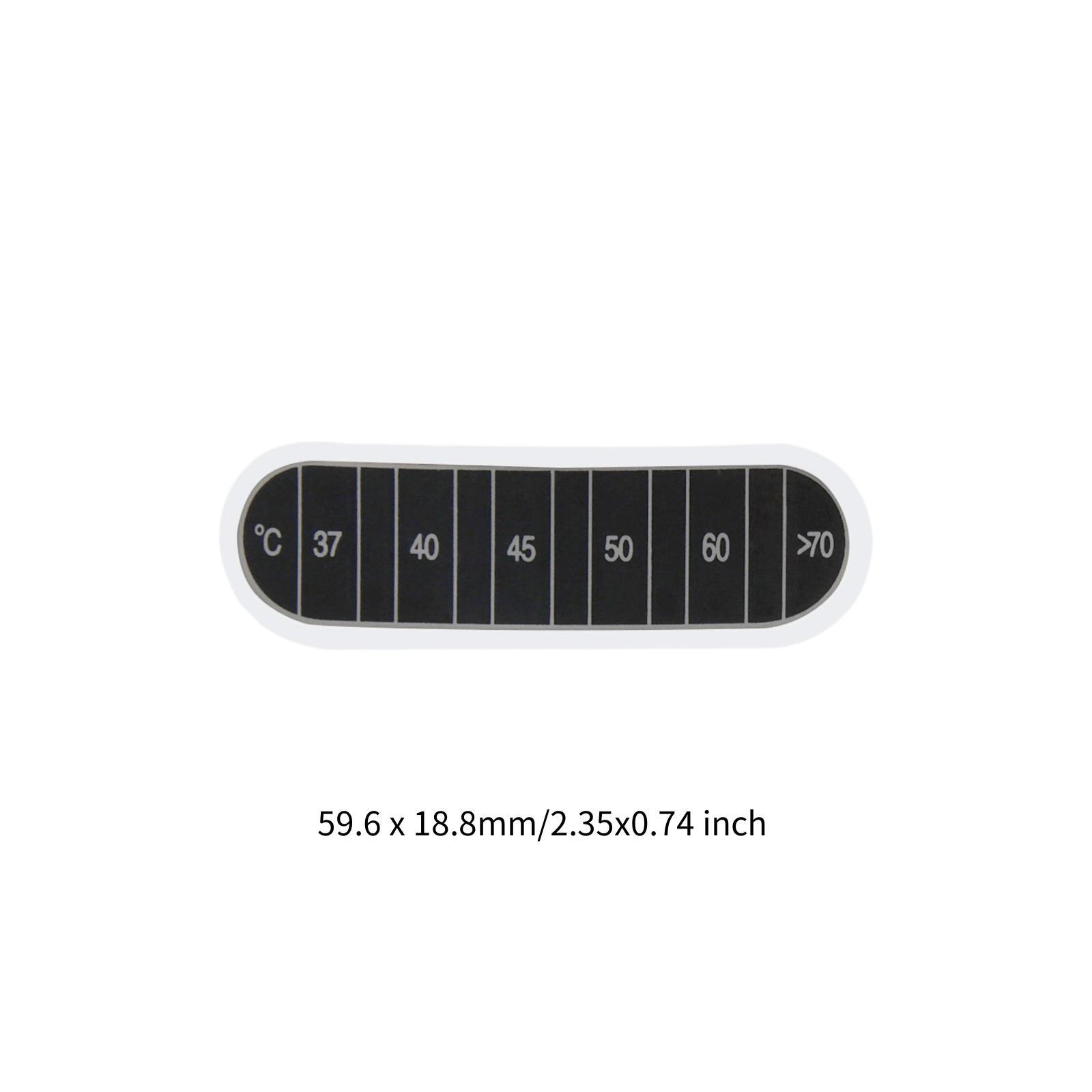 แถบวัดอุณหภูมิ 10x ช่วง 30-70  - Temperature Strip Thermometer บทวิจารณ์และราคา