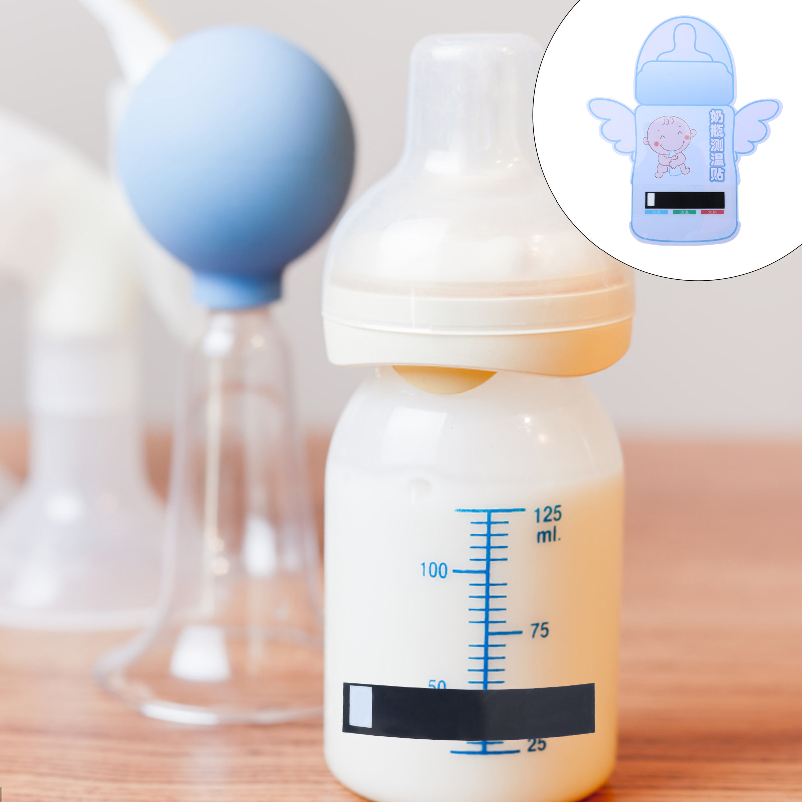 แถบสติกเกอร์วัดอุณหภูมิ LCD 3  - Temperature Strip Thermometer บทวิจารณ์และราคา