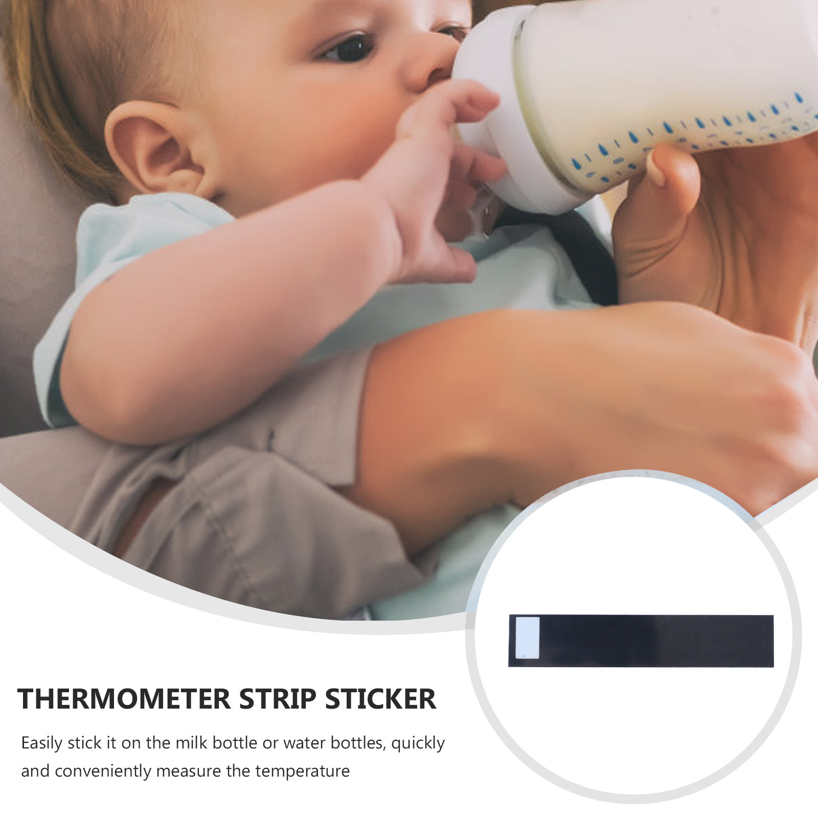 แถบสติกเกอร์วัดอุณหภูมิ LCD 3  - Temperature Strip Thermometer บทวิจารณ์และราคา