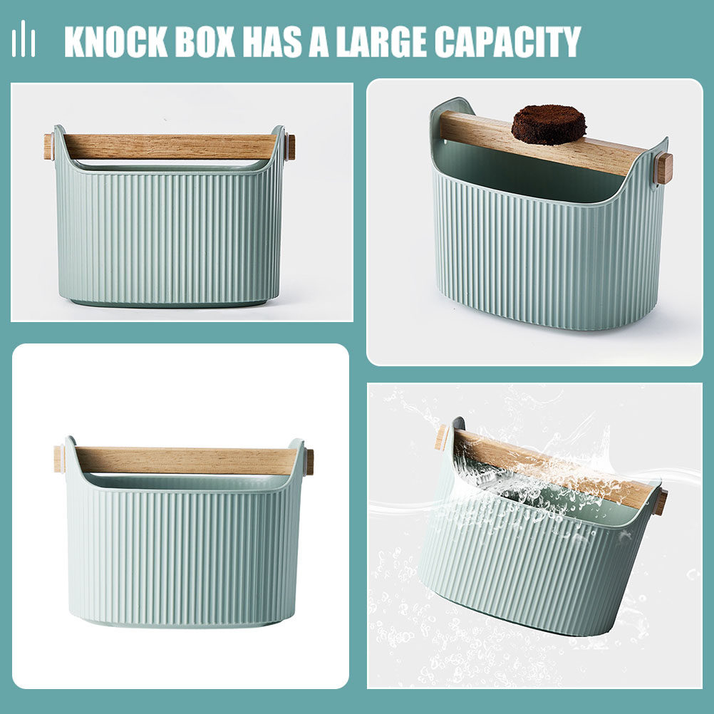 กล่องเก็บกากกาแฟเอสเพรสโซ่ขนาด - Coffee Knock Box บทวิจารณ์และราคา