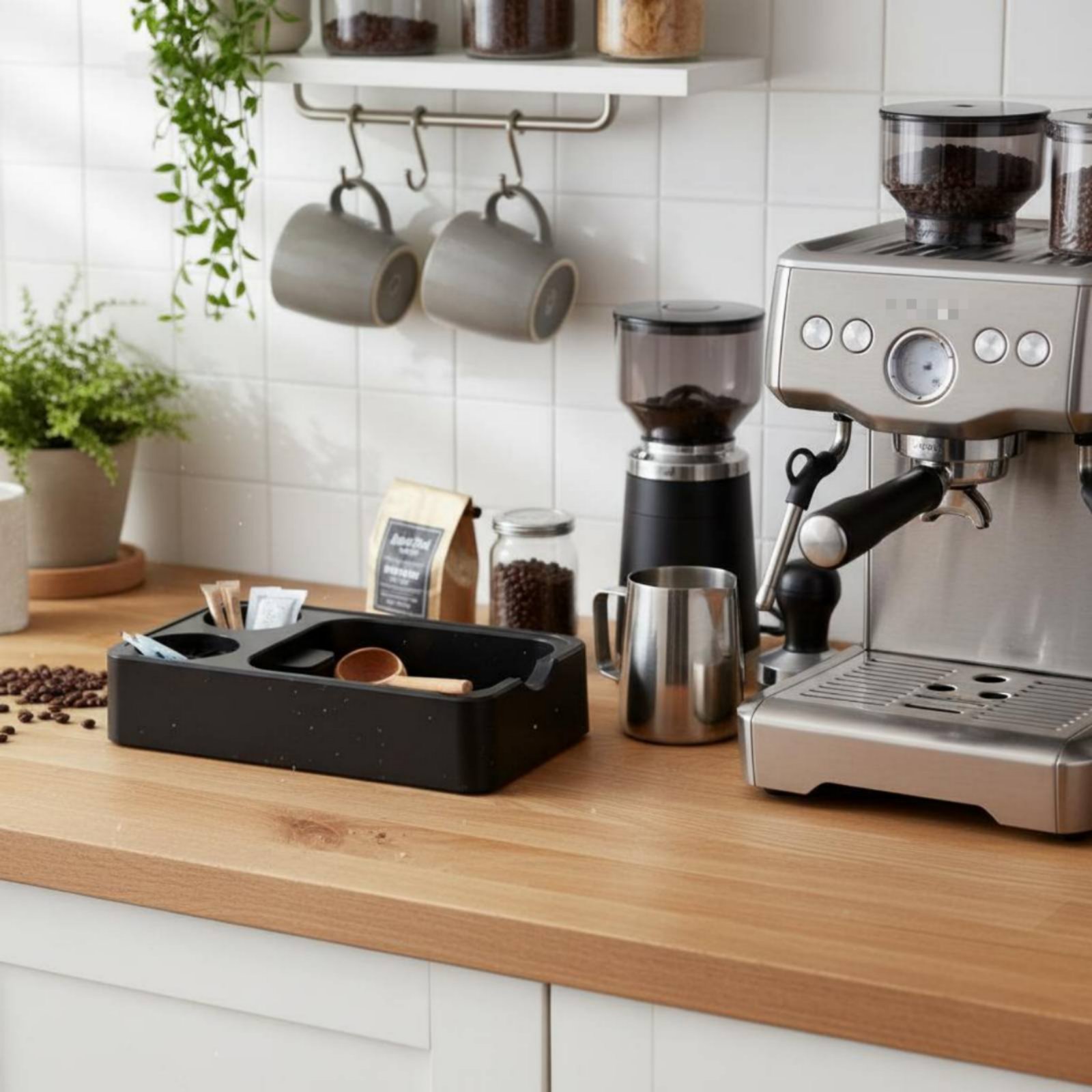 แท่นวางก้านชงกาแฟ ทำความสะอาดง - Coffee Knock Box บทวิจารณ์และราคา