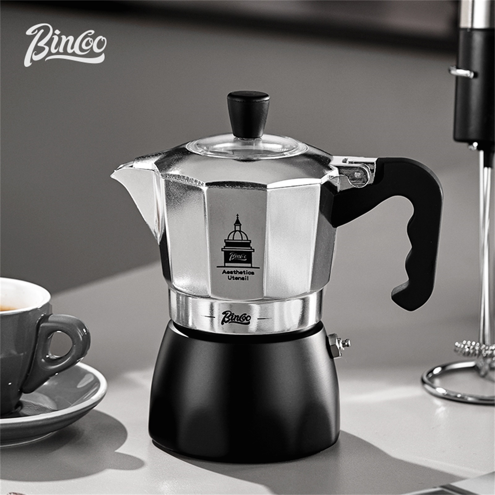 BINCOO วาล์วคู่ Moka Pot,Espre - Quality Coffee Equipment บทวิจารณ์และราคา