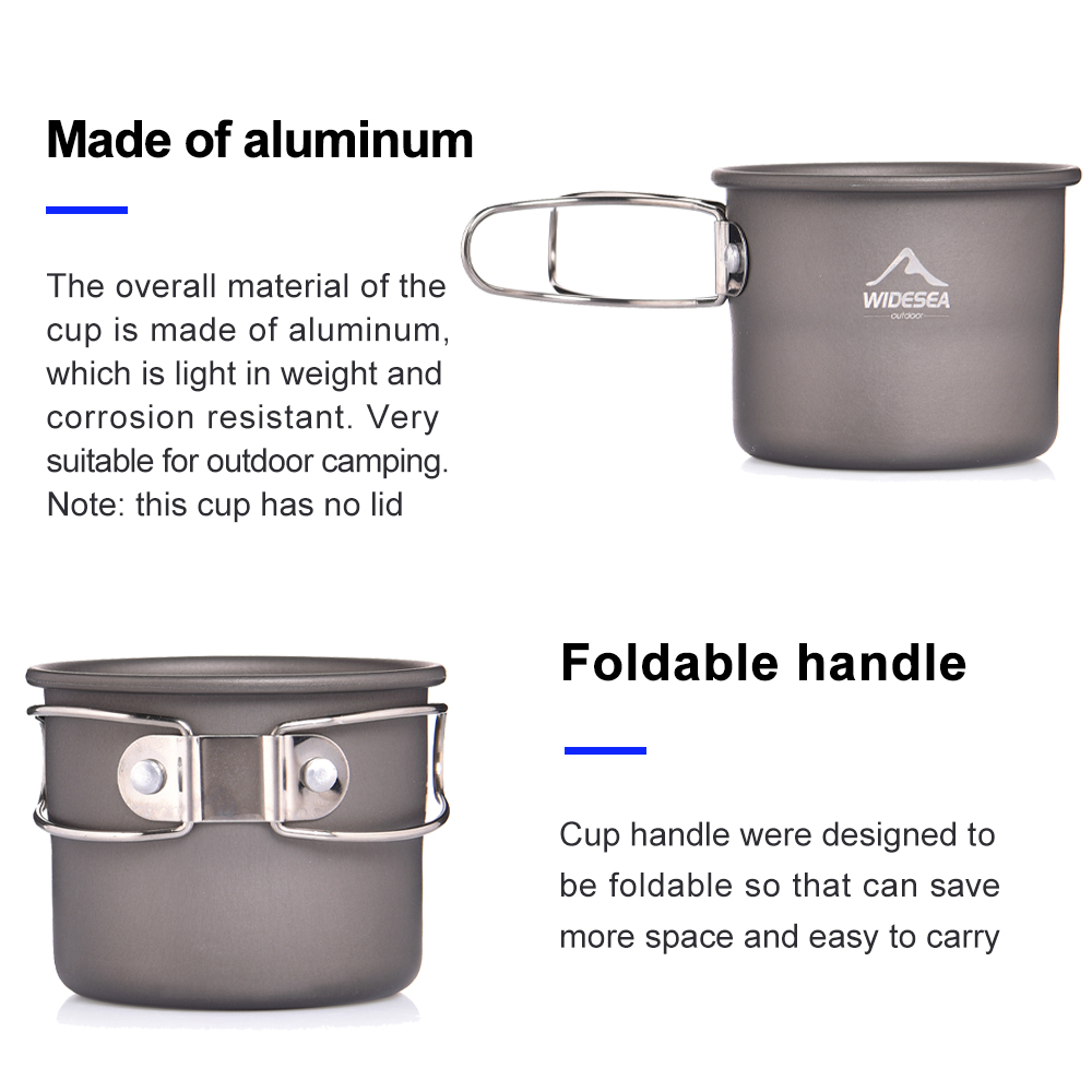 Widesea Camping แก้วกลางแจ้งชา - Coffee Equipment And Supplies บทวิจารณ์และราคา