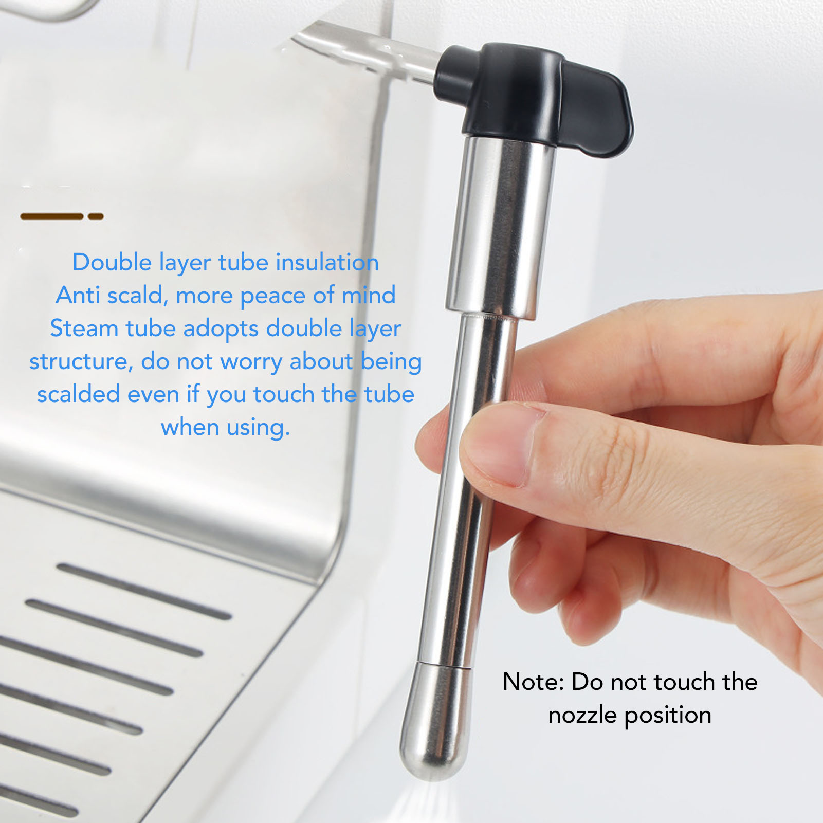 หัวฉีดไอน้ำเครื่องชงกาแฟสแตนเล - Steam Wand Tip บทวิจารณ์และราคา