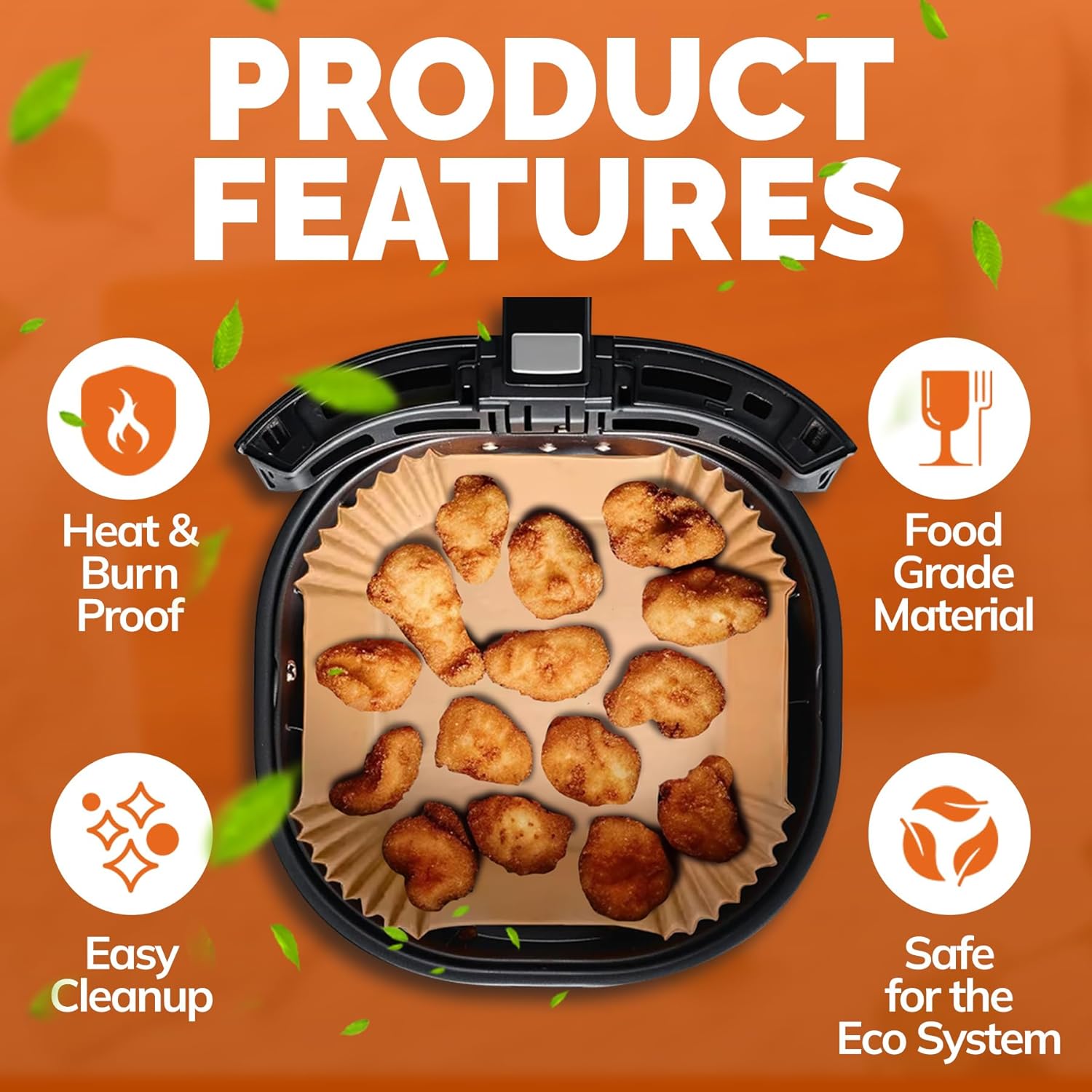 กระดาษรองอบสำหรับหม้อทอดไร้น้ำ - Ninja Air Fryer Af101 บทวิจารณ์และราคา