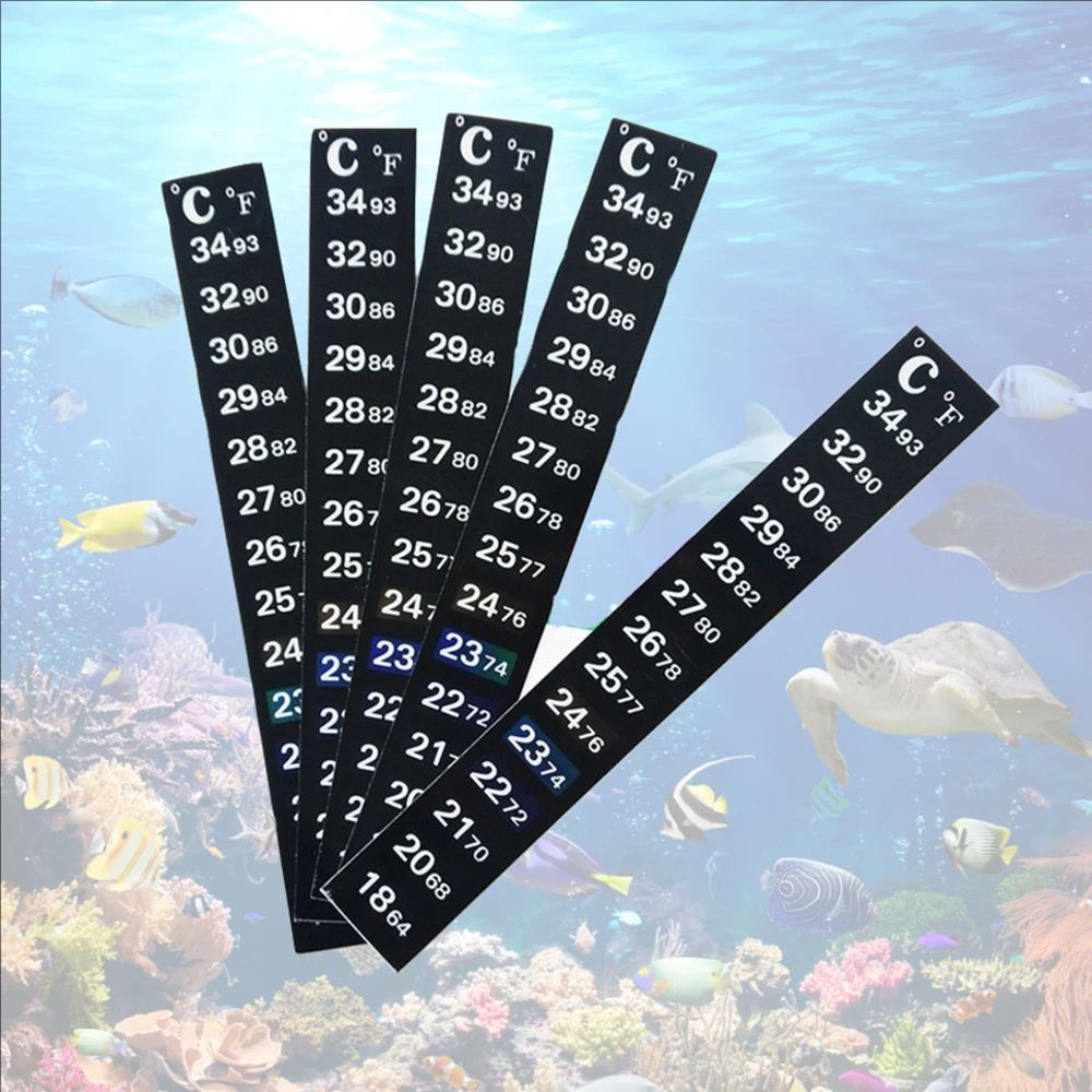 สติกเกอร์วัดอุณหภูมิแบบติดตู้ป - Temperature Strip Thermometer บทวิจารณ์และราคา