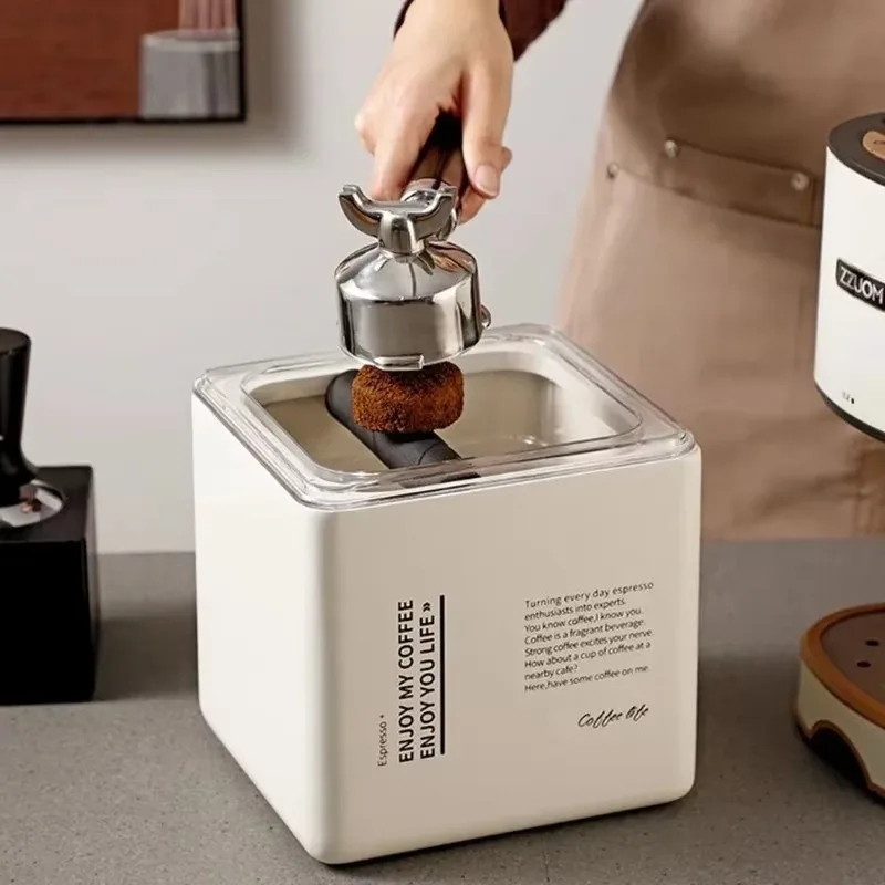 Mini Coffee Grounds กล่อง Bar  - Coffee Knock Box บทวิจารณ์และราคา