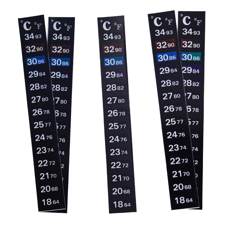 1/2/3/5 ชิ้น/ล็อต แถบวัดอุณหภู - Temperature Strip Thermometer บทวิจารณ์และราคา