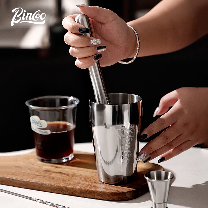 ชุดแก้วเชคสเตนเลส BINCOO อุปกร - Coffee Equipment And Tools บทวิจารณ์และราคา