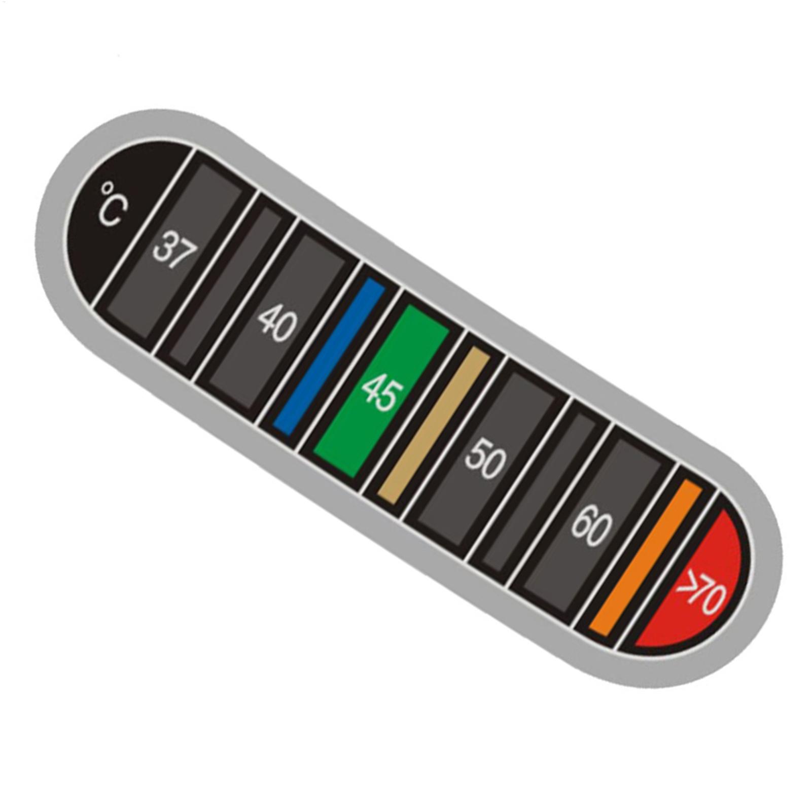 สติ๊กเกอร์แสดงอุณหภูมิ เทอร์โม - Temperature Strip Thermometer บทวิจารณ์และราคา