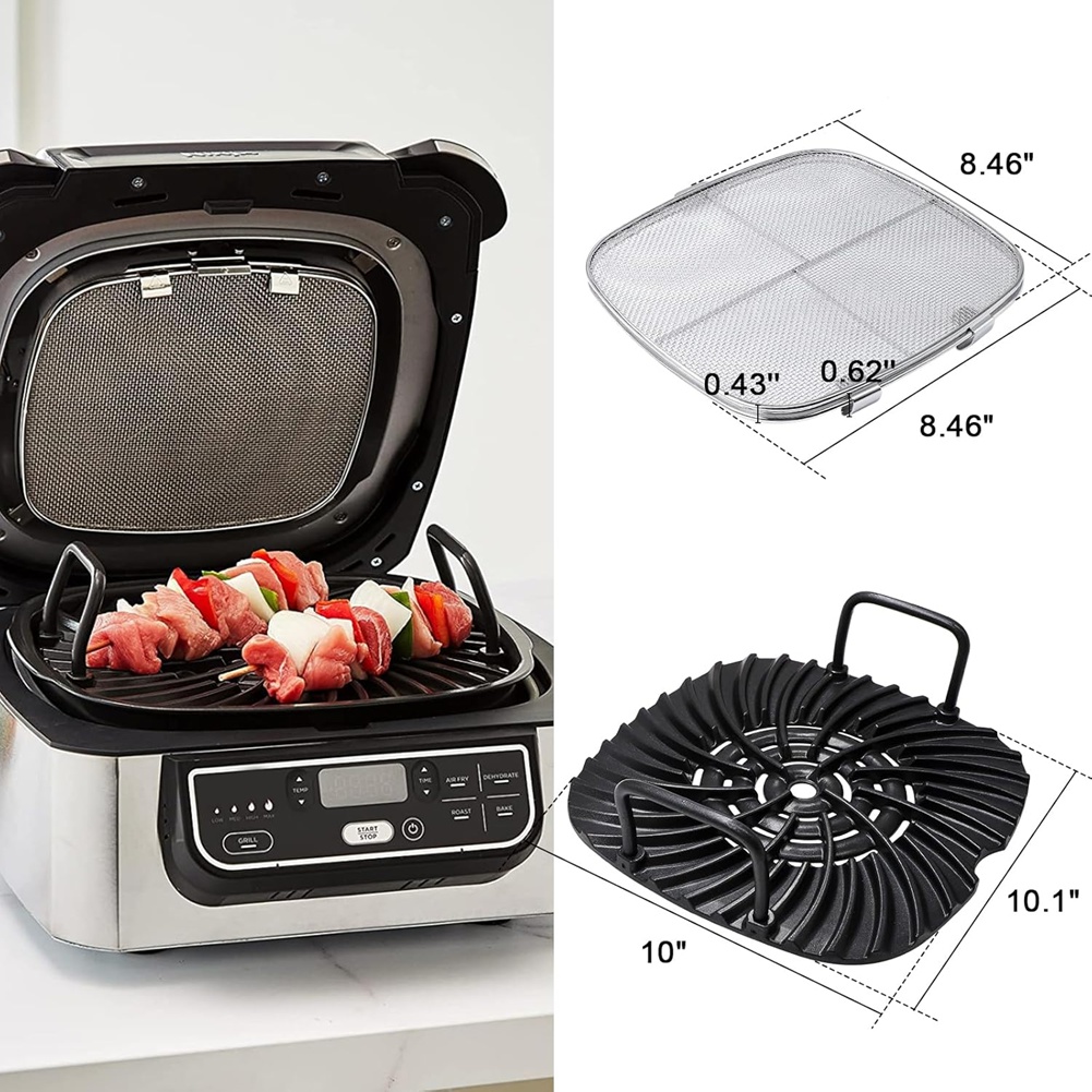 M02K-แผ่นกันกระเด็นสแตนเลสและต - Ninja Air Fryer Af101 บทวิจารณ์และราคา