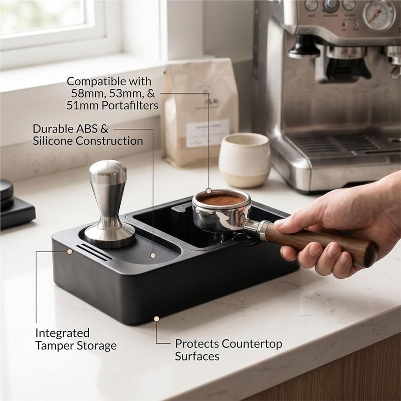 ABLN-สำหรับพอร์ตาฟิลเตอร์ขนาด  - Coffee Knock Box บทวิจารณ์และราคา