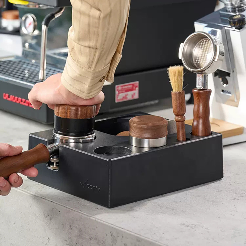 กาแฟ Tamper Station ขาตั้งแผ่น - Coffee Knock Box บทวิจารณ์และราคา