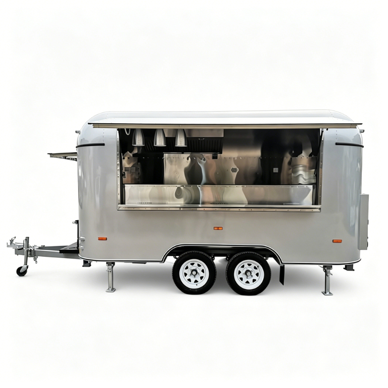 รถขายอาหารเคลื่อนที่แบบปรับแต่ - Mobile Coffee Van Equipment บทวิจารณ์และราคา