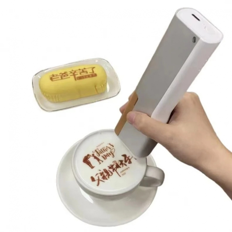 เครื่องพิมพ์ฟองนมกาแฟ DIY อุปก - Coffee Equipment And Supplies บทวิจารณ์และราคา